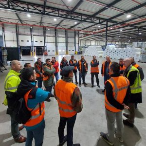 grupo intercesped visita a fabrica